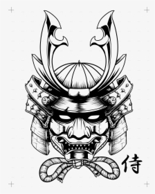 Clip Art Skull Vector Ubisafe Mask - Transparent Samurai Helmet Png, Png Download, Free Download