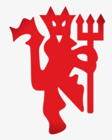 Red Devil Transparent Image - Manchester United Logo, HD Png Download, Free Download