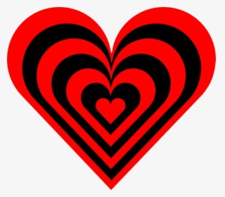Black Heart Png -red Black Heart Png, Transparent Png - Heart, Png Download, Free Download