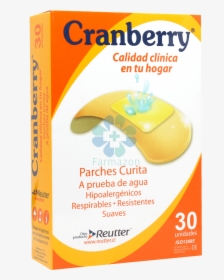 Cranberry Parche Curita X 30 Unidades - Cranberry, HD Png Download, Free Download