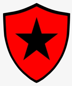 Clipart Shield Red Black - Star And Moon Transparent, HD Png Download, Free Download