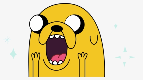 Amazed Cartoon - Cartoon Jake The Dog, HD Png Download, Free Download