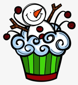 Cold Weather And Snow Clipart , Png Download - Birthday Cupcakes Clip Art, Transparent Png, Free Download
