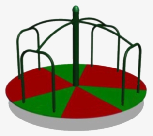 Kids On Playground Clipart Black And White Free - Playground Merry Go Round Clipart, HD Png Download, Free Download