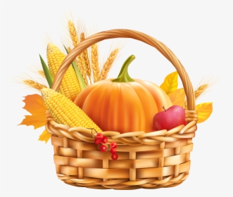 Clip Art Fall Graphic Free - Basket Clipart, HD Png Download, Free Download