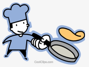 Pancake Clipart Rolled Pancake - Pancake Flip Clip Art, HD Png Download, Free Download