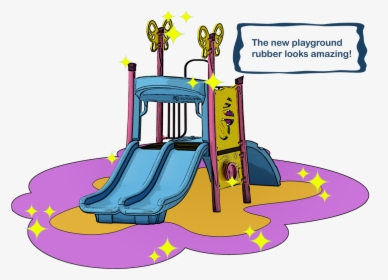Playground Rubber That Lasts For The Life Of The Playground - Cartoon, HD Png Download, Free Download