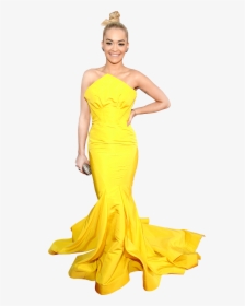 Rita Ora Transparent Background Png Image - Gown, Png Download, Free Download