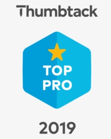 2019 Top Pro Badge - Best Of Thumbtack 2018, HD Png Download, Free Download