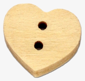 13mm Wooden Heart Buttons"  Class= - Plywood, HD Png Download, Free Download