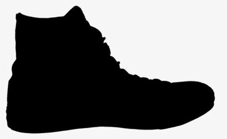 Zapato, Sneaker, Silueta, Negro - Water Shoe, HD Png Download, Free Download