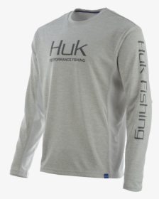 Huk Icon X Cold Weather Long Sleeve"  Class= - Long-sleeved T-shirt, HD Png Download, Free Download