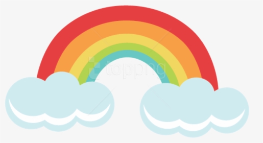 Free Png Download Rainbow Png Png Images Background - Rainbow Png Cute, Transparent Png, Free Download