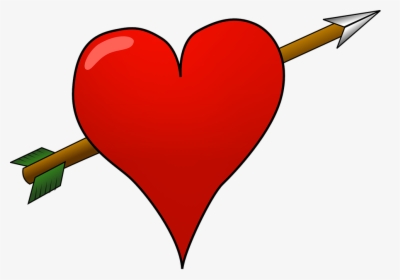 Heart With Arrow Clipart - Shayari Hindi Funny Love, HD Png Download, Free Download