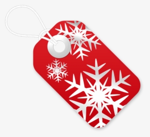 Transparent Christmas Tag Png - Снежинка Красная Пнг, Png Download, Free Download