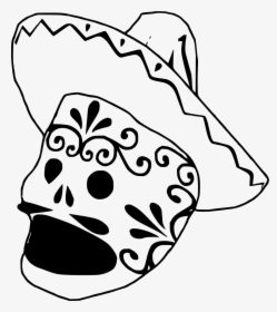 Mexican Black And White Png, Transparent Png, Free Download