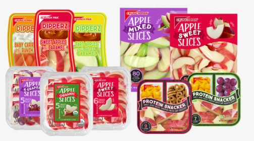 Crunch Pak Products - Apple Slice Brands, HD Png Download, Free Download