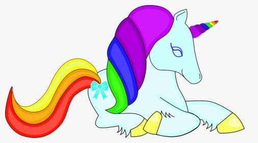 Unicorn, Rainbow, Cute, Pretty, Colorful, Horse, Animal - Kepala Kartun Kuda Poni Cantik, HD Png Download, Free Download