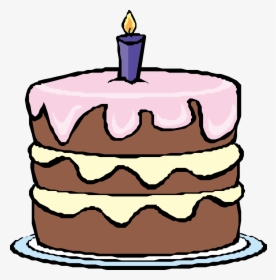 Transparent Birthday Cake Cartoon Png - Bolo De Aniversario Fundo Transparente, Png Download, Free Download
