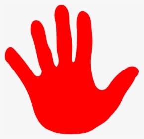 Red Left Hand Clipart, HD Png Download, Free Download