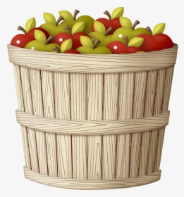 Clipart Apple Basket, HD Png Download, Free Download