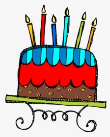 Happy Birthday Cake Clipart - Birthday Cake Clipart Free, HD Png Download, Free Download