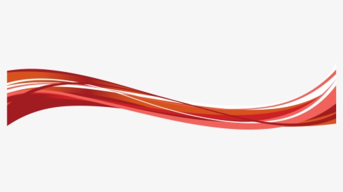 Red Ribbon Transparent Background - Red Wave Transparent Background, HD Png Download, Free Download