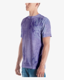 Frozen Lavender Watercolor T Shirt T Shirt Zazuze - Mens Black Watch Plaid T Shirt, HD Png Download, Free Download