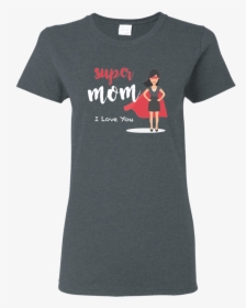 Super Mom T-shirt"  Class= - T-shirt, HD Png Download, Free Download