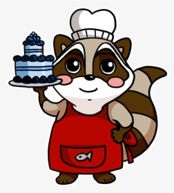 Bandit The Raccoon Messages Sticker-9, HD Png Download, Free Download