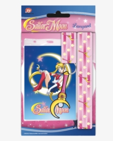 Sailor Moon Lanyard With Rubber Keychain Moon Stick - Gb Eye Ltd Sailor Moon Stick Lanyard, HD Png Download, Free Download