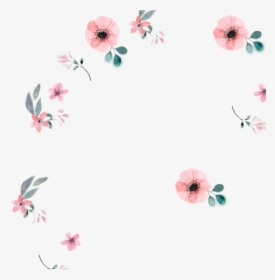 Transparent Flores Animadas Png - Watercolor Pastel Floral Background, Png Download, Free Download