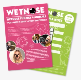Wetnose Day Fundraising Pack - Dog, HD Png Download, Free Download