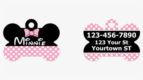Minnie Mouse Dog Tag, HD Png Download, Free Download