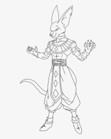 Dragon Ball Z Lord Beerus Drawing, HD Png Download, Free Download