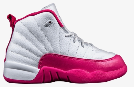 Image Of Air Jordan Retro 12 Gp White Vivid Pink Metallic - Sneakers, HD Png Download, Free Download