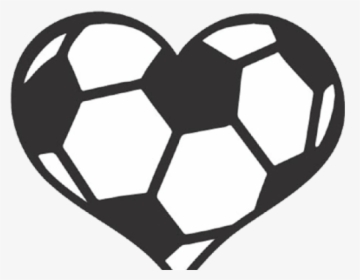 Soccer Ball Heart Clipart, HD Png Download, Free Download