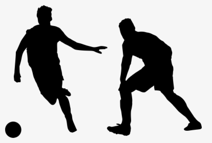 Football Soccer Silhouette 9 - Silhouette, HD Png Download, Free Download