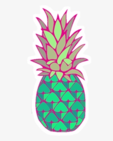 Pineapple Clipart Coloured - Free Pineapple Clip Art Colorful, HD Png Download, Free Download