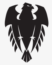 Eagle Silhouette Cut File - Emblem, HD Png Download, Free Download