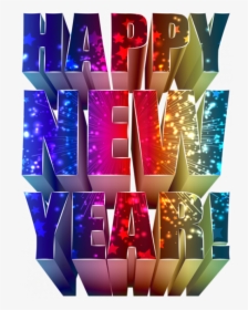 Transparent Happy New Year Text Png, Png Download, Free Download
