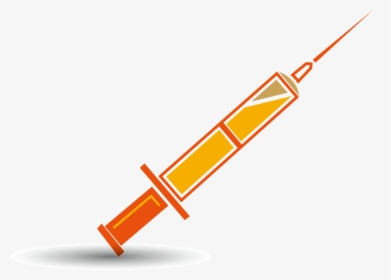 Transparent Hypodermic Needle Clipart - Animated Syringe, HD Png Download, Free Download