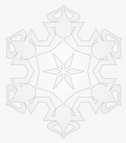 Snowflake 6 - Motif, HD Png Download, Free Download