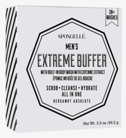 Spongelle Men"s Extreme Buffer - Line Art, HD Png Download, Free Download
