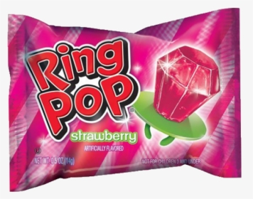 Ring Pop Strawberry - Ring Pop Candy, HD Png Download, Free Download
