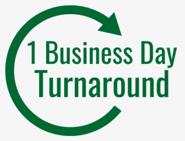 1-business Day Turnaround Service - Circle, HD Png Download, Free Download