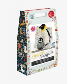 Emperor Penguins Needle Felting Kit - Needle Felted Blue Tit, HD Png Download, Free Download