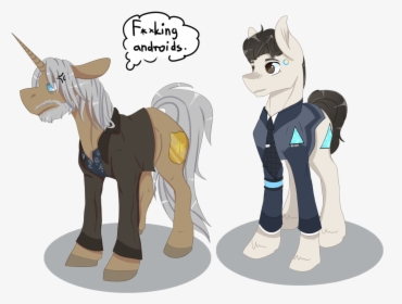 Detroit Become Human My Little Pony, HD Png Download, Free Download