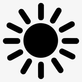 Sun Heat Light Clear - Sun Prohibited Icon, HD Png Download, Free Download
