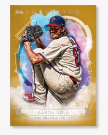Aaron Nola 2019 Inception Baseball Poster Gold Ed - Poster, HD Png Download, Free Download
